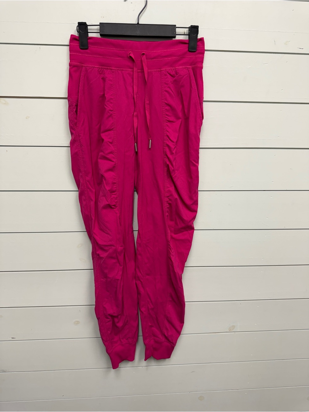 Lululemon dance studio mid rise jogger full length pink women's size 2